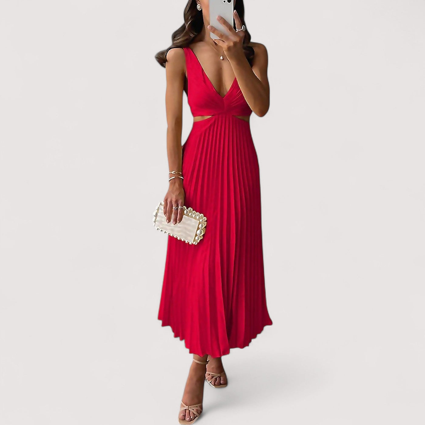 Veléa™ | Annelise Backless Maxi Dress