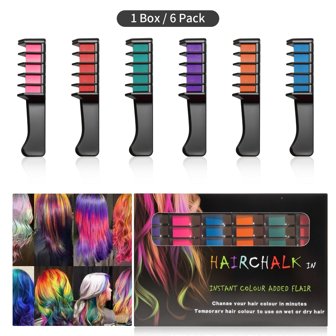 ChromaJoy™ Hair Dye Brush – Play with Color, Without Compromise
