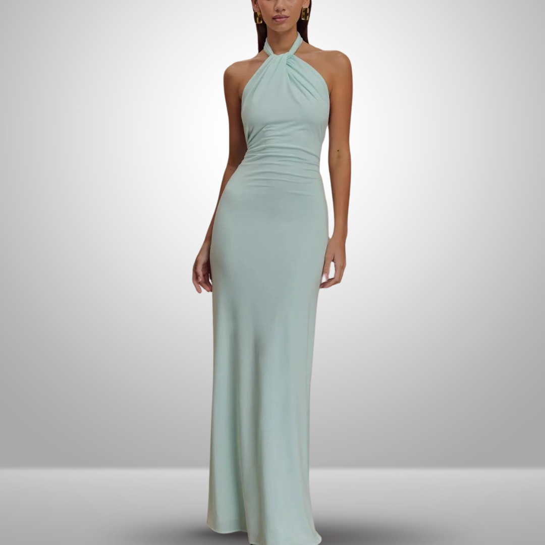 Solanya™ | Elegant Maxi Halterjurk