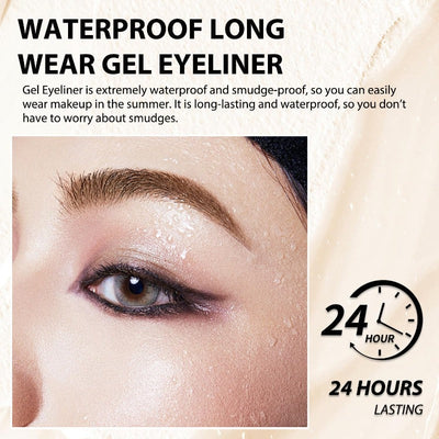 LéviaLuxe™ Long-Wear Gel Eyeliner Pen | Buy One Get One Free