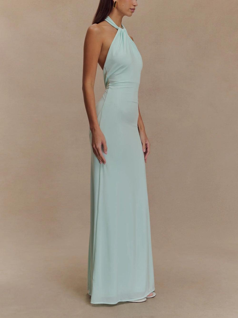 Solanya™ | Elegant Maxi Halterjurk