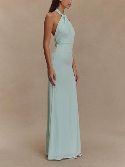 Solanya™ | Elegant Maxi Halterjurk
