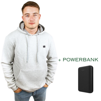 ThermaWear™ - Verwarmde Hoodie Unisex - 3 warmtestanden