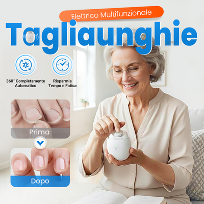 Nailivon™ – Limetta per Unghie Elettrica Automatica per Adulti e Bambini
