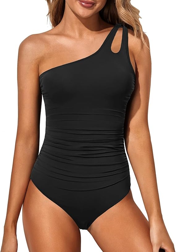 Sereluna™ | One-Shoulder Elegant Swimsuit