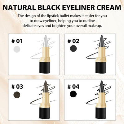 LéviaLuxe™ Long-Wear Gel Eyeliner Pen | Buy One Get One Free