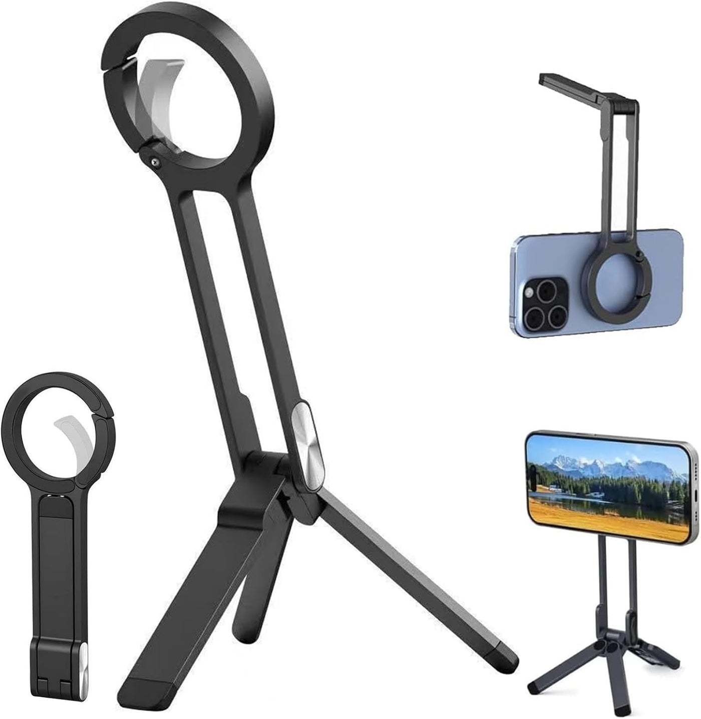 SnapGrip™ – Magnetic Smartphone Holder for Creative Stability & Effortless Filming