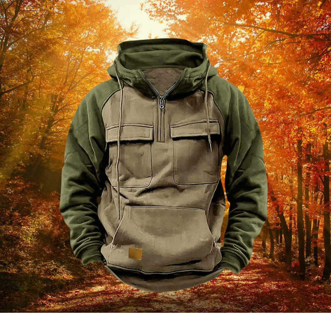 FrostEdge™ Multifunctionele Winter Hoodie – Warmte en Stijl in Eén