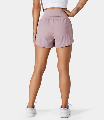 VivreFlex™ High-Waisted Yoga Shorts