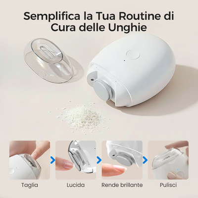 Nailivon™ – Limetta per Unghie Elettrica Automatica per Adulti e Bambini