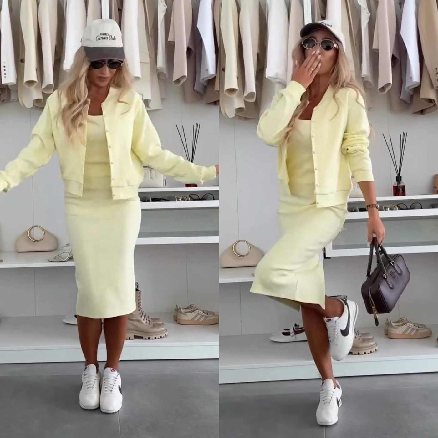 BelleAura™ – Elegant 2-Piece Set for Autumn & Winter