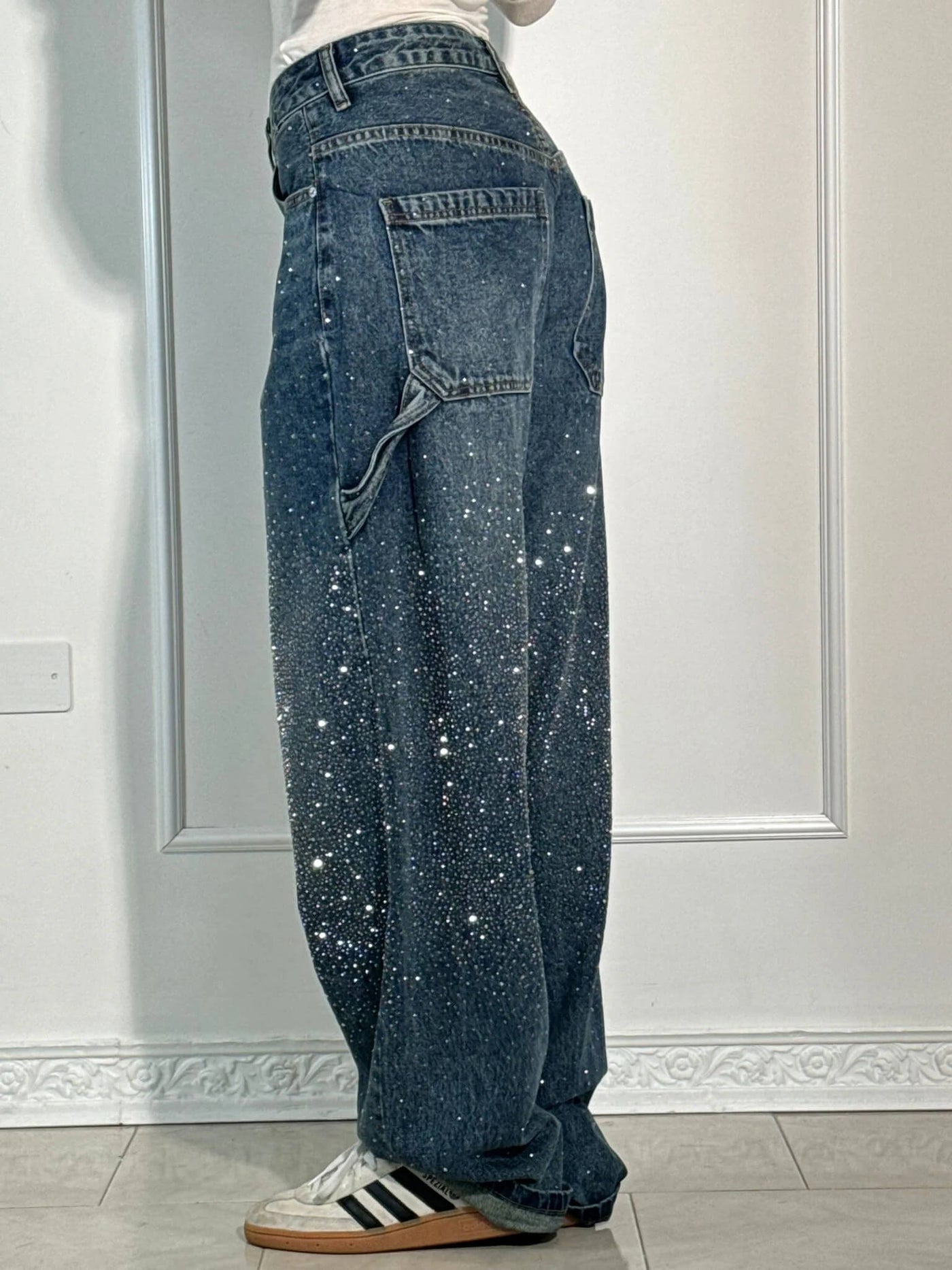 Rivexa™ Vintage Rhinestone Jeans
