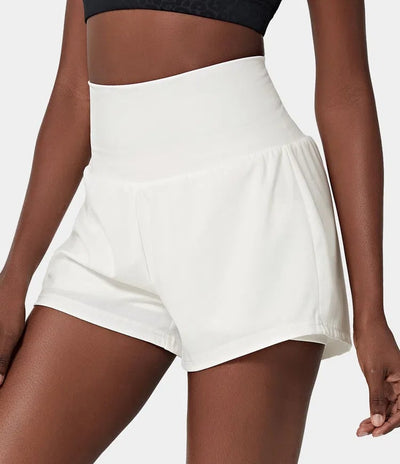 VivreFlex™ High-Waisted Yoga Shorts