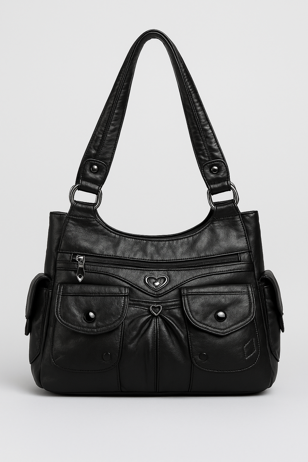 LiviaLuxe™ Soft Leather Tote