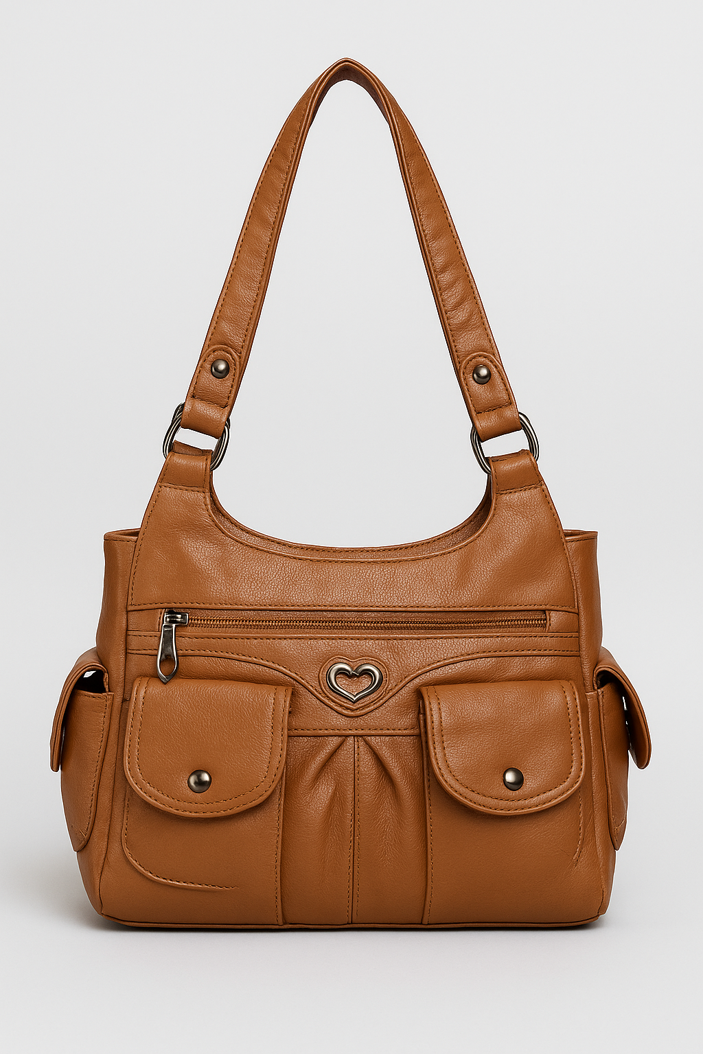LiviaLuxe™ Soft Leather Tote