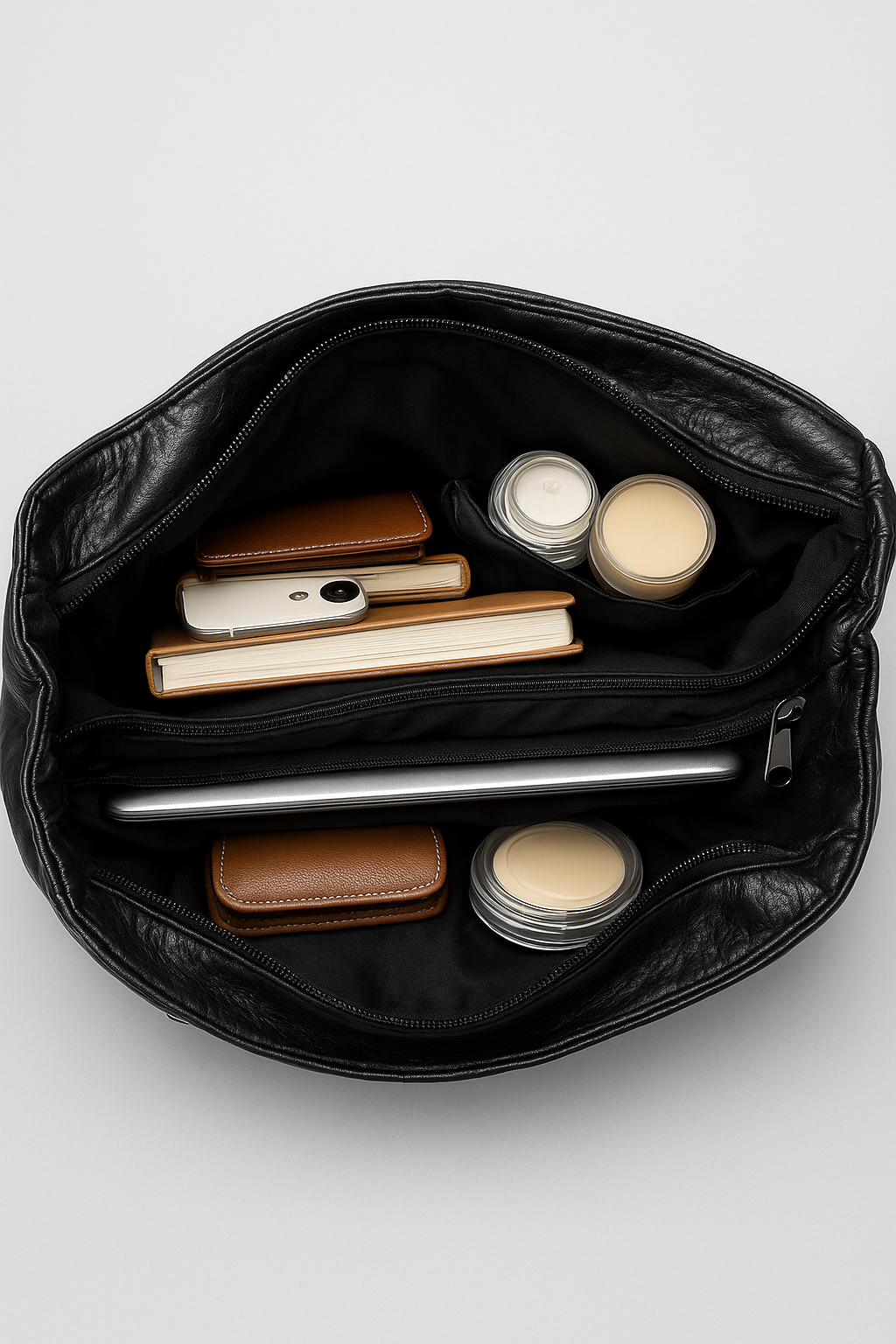 LiviaLuxe™ Soft Leather Tote