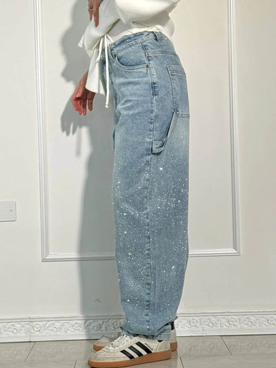 Rivexa™ Vintage Rhinestone Jeans