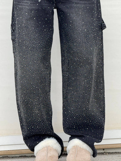 Rivexa™ Vintage Rhinestone Jeans