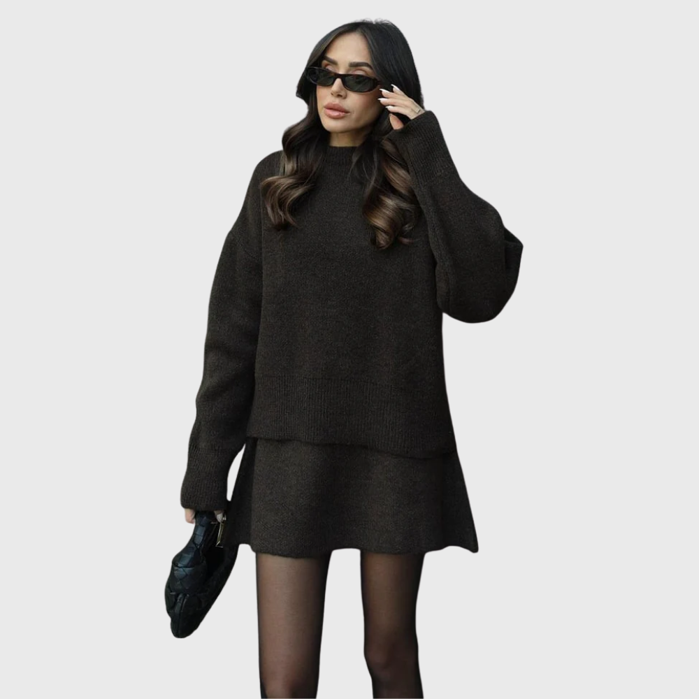 Noa - De gebreide 2 delige set die comfort en stijl moeiteloos combineert