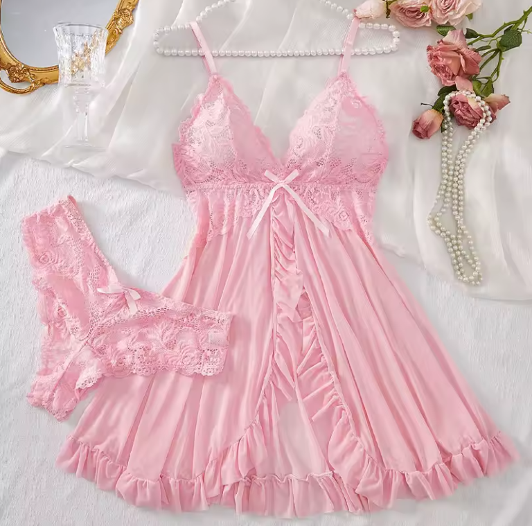 Veloria™ Satin & Lace Set | 1+1 Free