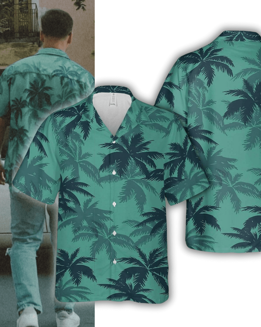 SunWave™ Retro Miami Shirt – Een Stijlvolle Terugblik naar de Jaren ’80