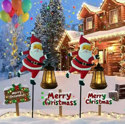 GlowSanta™ – Bring Magical Christmas Atmosphere to the Outdoors with Solar LED Decoration