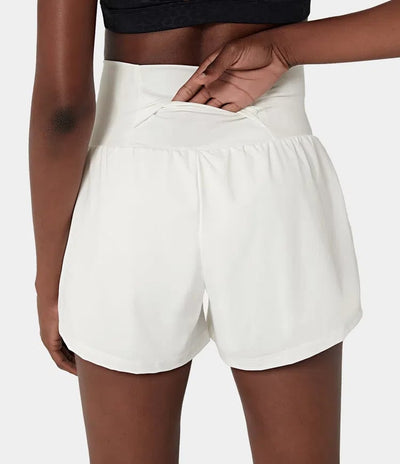 VivreFlex™ High-Waisted Yoga Shorts