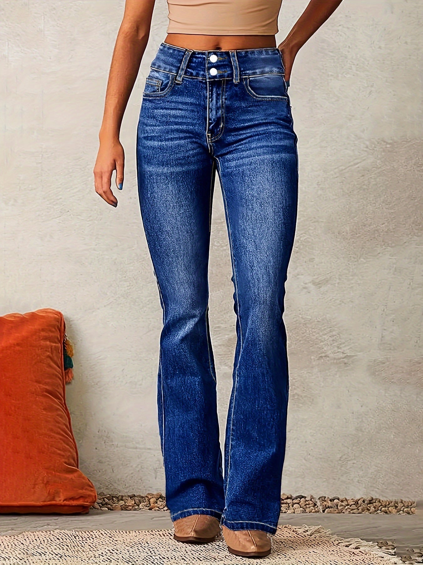 Mila - High-Waist Skinny Jeans