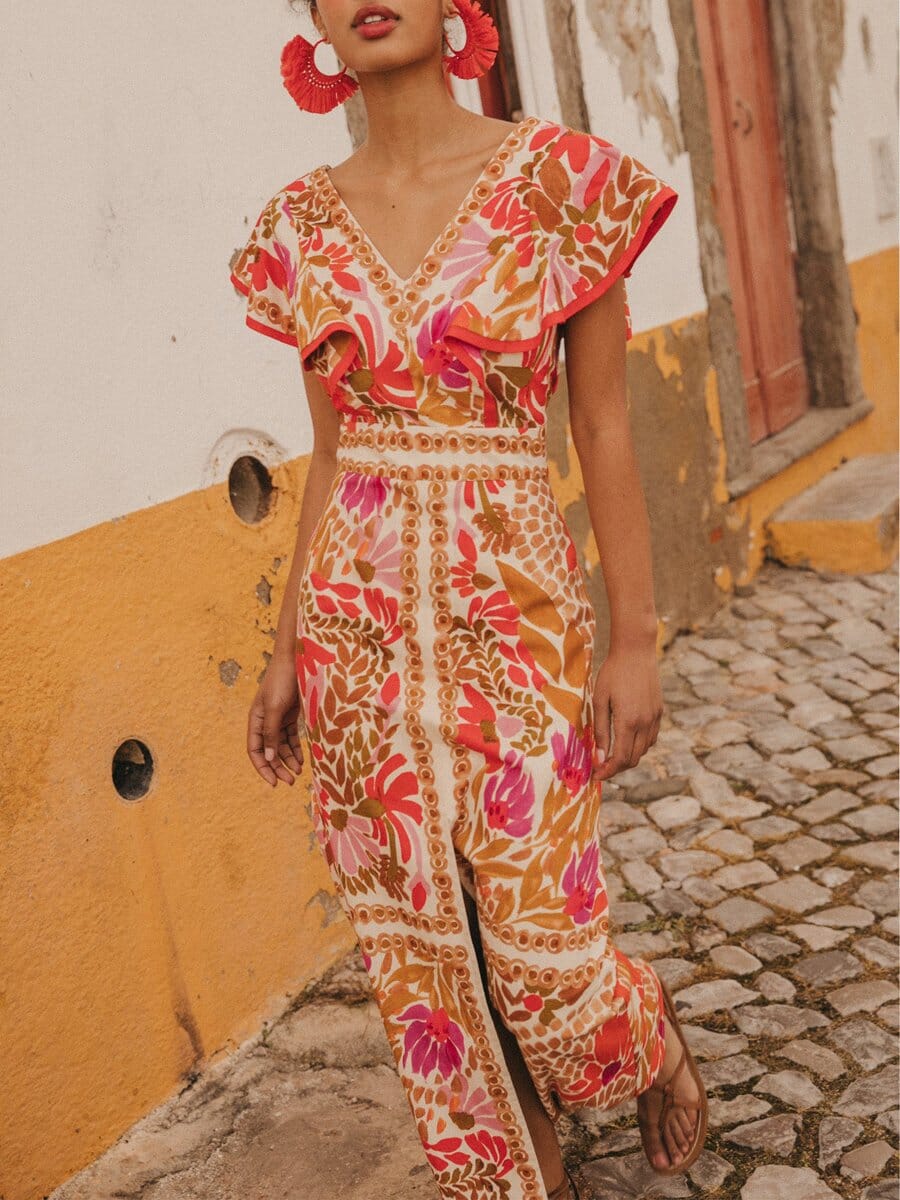FloraVive™ Maxi Dress