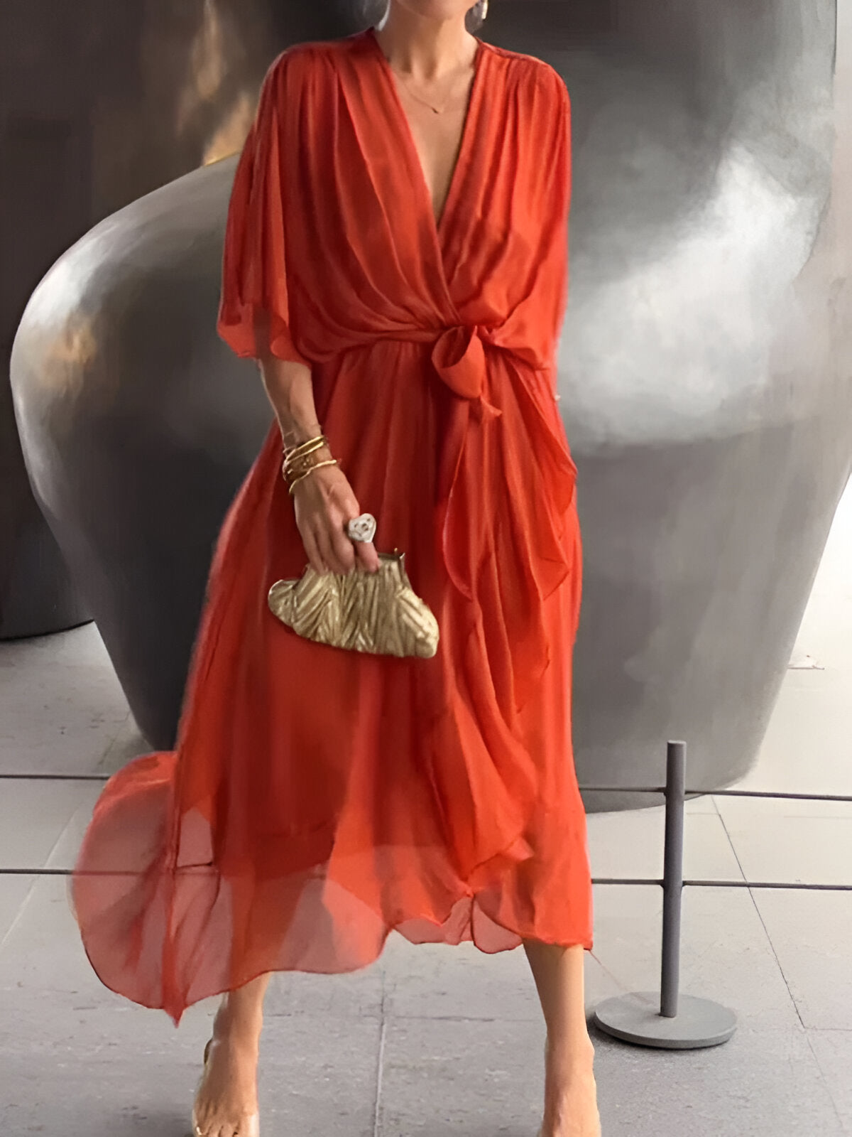 Monica - Chiffon Dress