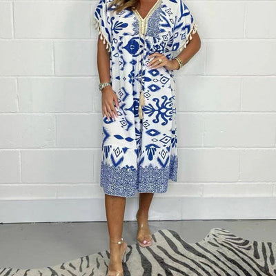 FrayBelle™ | Boho Fringe Dress