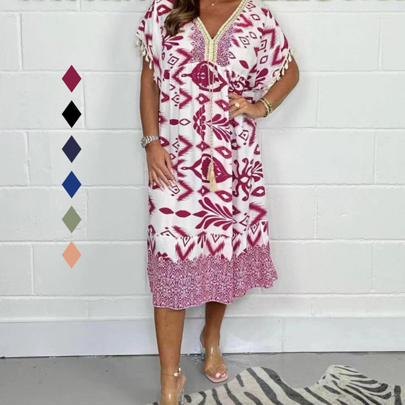 FrayBelle™ | Boho Fringe Dress