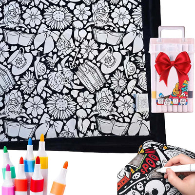 ArtSnuggle™ Color-Your-Own Blanket – Creativity Meets Comfort
