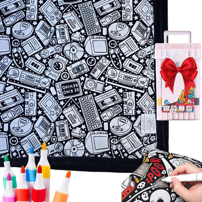 ArtSnuggle™ Color-Your-Own Blanket – Creativity Meets Comfort