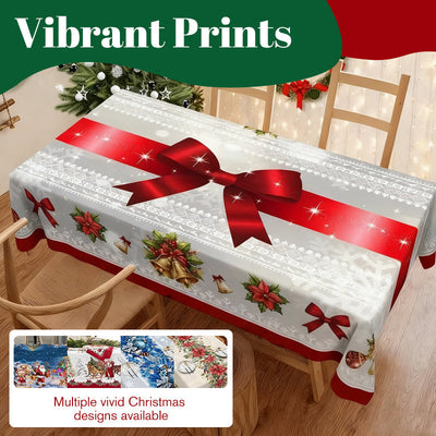 EverMerry™ Festive Tablecloth – Bring Holiday Magic to Every Meal