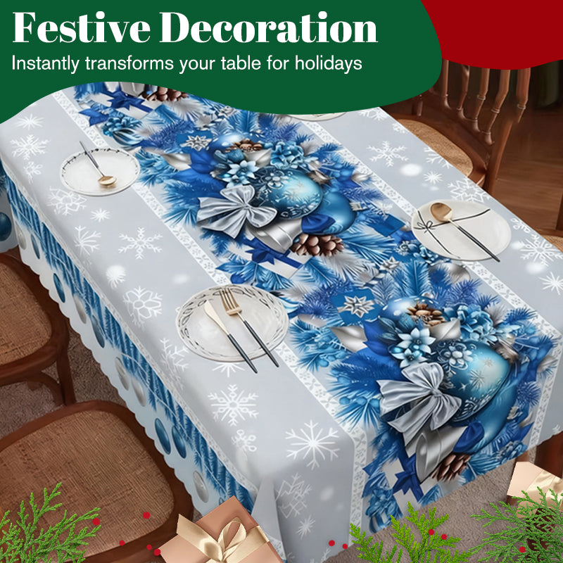 EverMerry™ Festive Tablecloth – Bring Holiday Magic to Every Meal