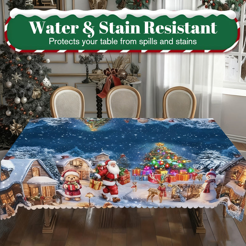 EverMerry™ Festive Tablecloth – Bring Holiday Magic to Every Meal