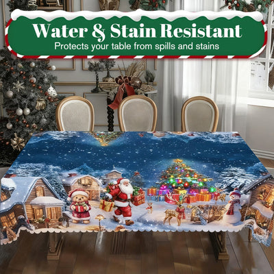 EverMerry™ Festive Tablecloth – Bring Holiday Magic to Every Meal