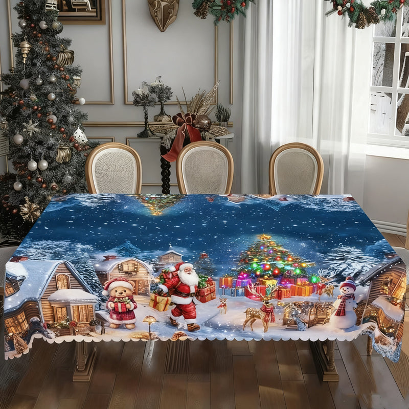 EverMerry™ Festive Tablecloth – Bring Holiday Magic to Every Meal