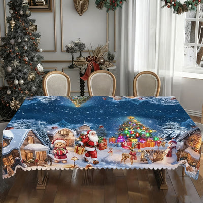 EverMerry™ Festive Tablecloth – Bring Holiday Magic to Every Meal