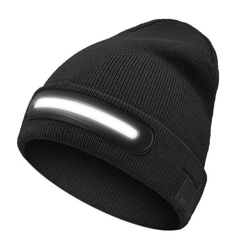Aurivex™ – Beanie con Luce LED e Audio Bluetooth Integrato