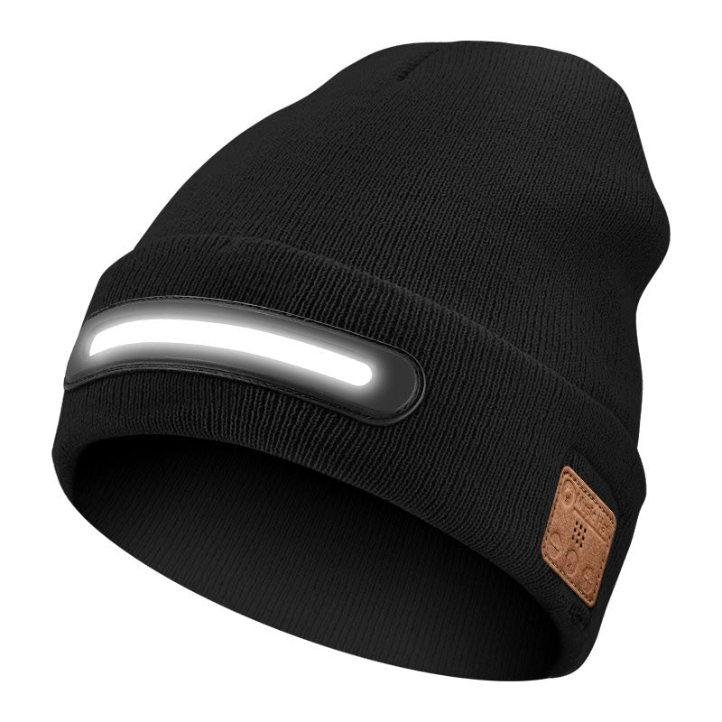 Aurivex™ – Beanie con Luce LED e Audio Bluetooth Integrato