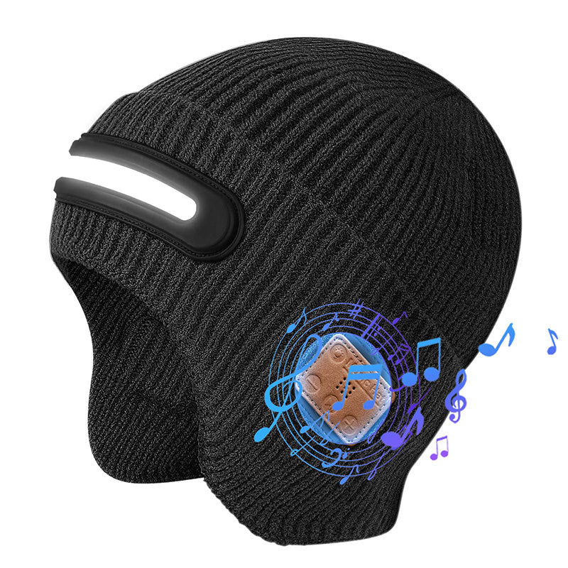Aurivex™ – Beanie con Luce LED e Audio Bluetooth Integrato