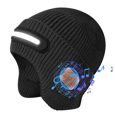 Aurivex™ – Beanie con Luce LED e Audio Bluetooth Integrato